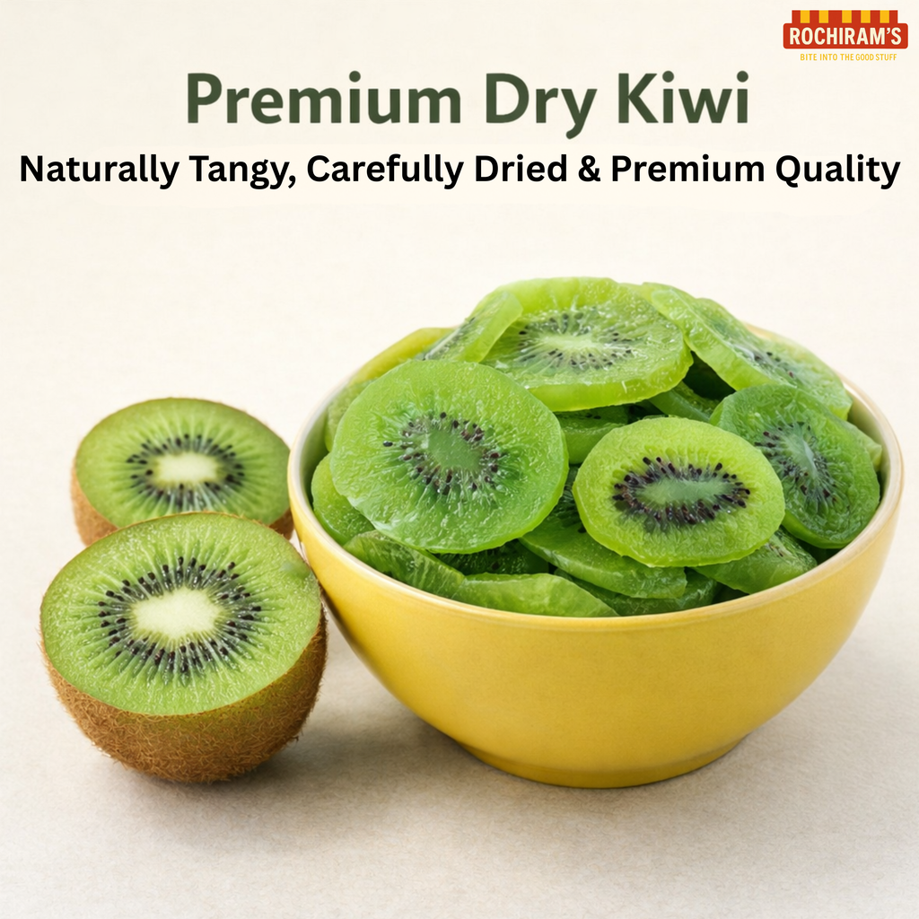 Dried Kiwi Slices | Natural Tropical Fruit Snack - Rochiram's