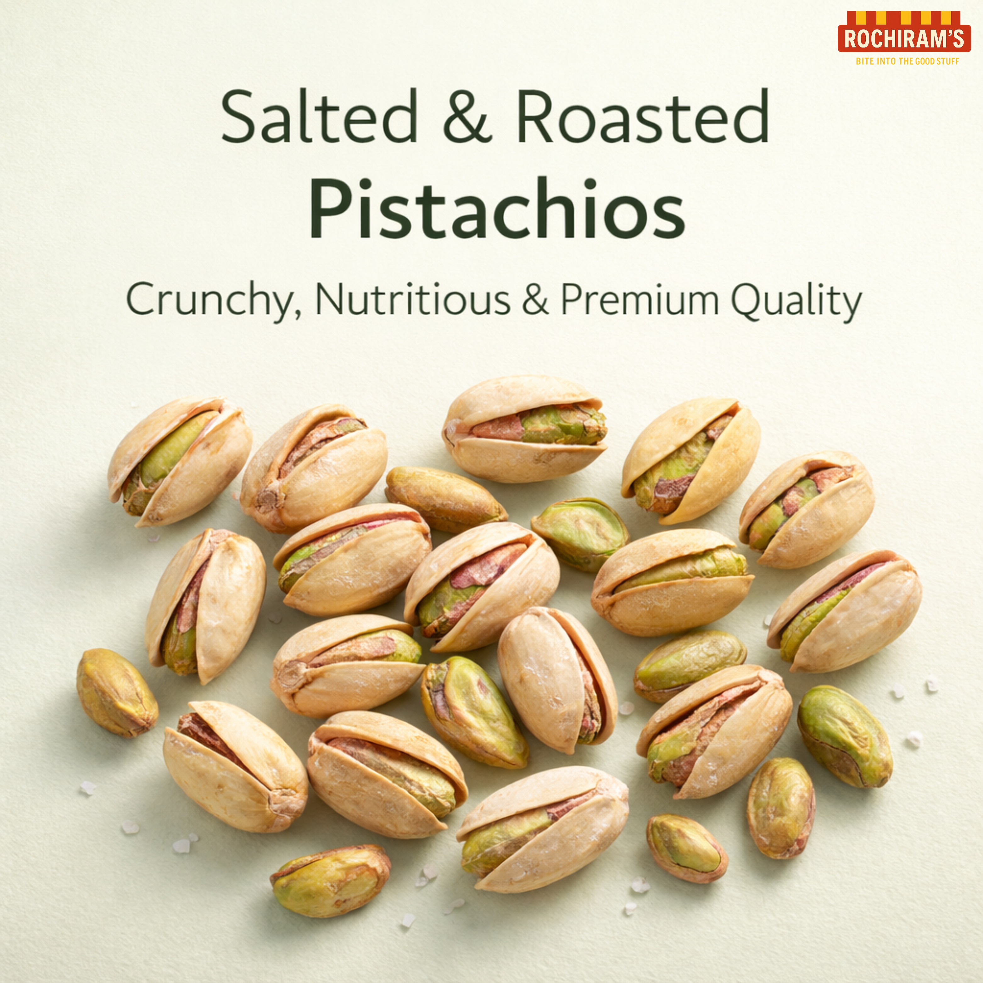 Premium Pistachios | Lightly Salted Roasted Pista - Rochiram's