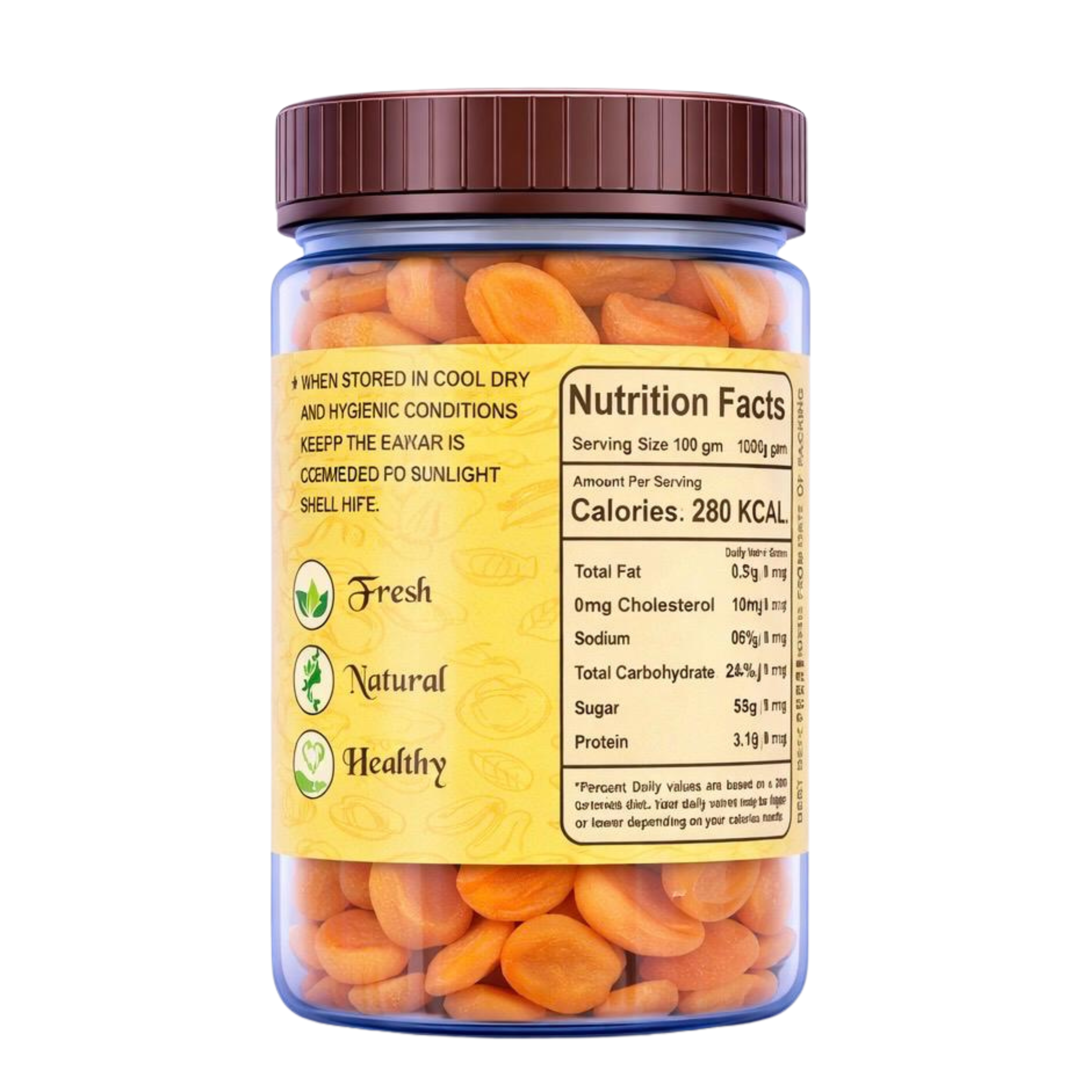 Almonds & Dried Apricot Combo | Vitamin E + Beta-Carotene Duo - Rochiram's