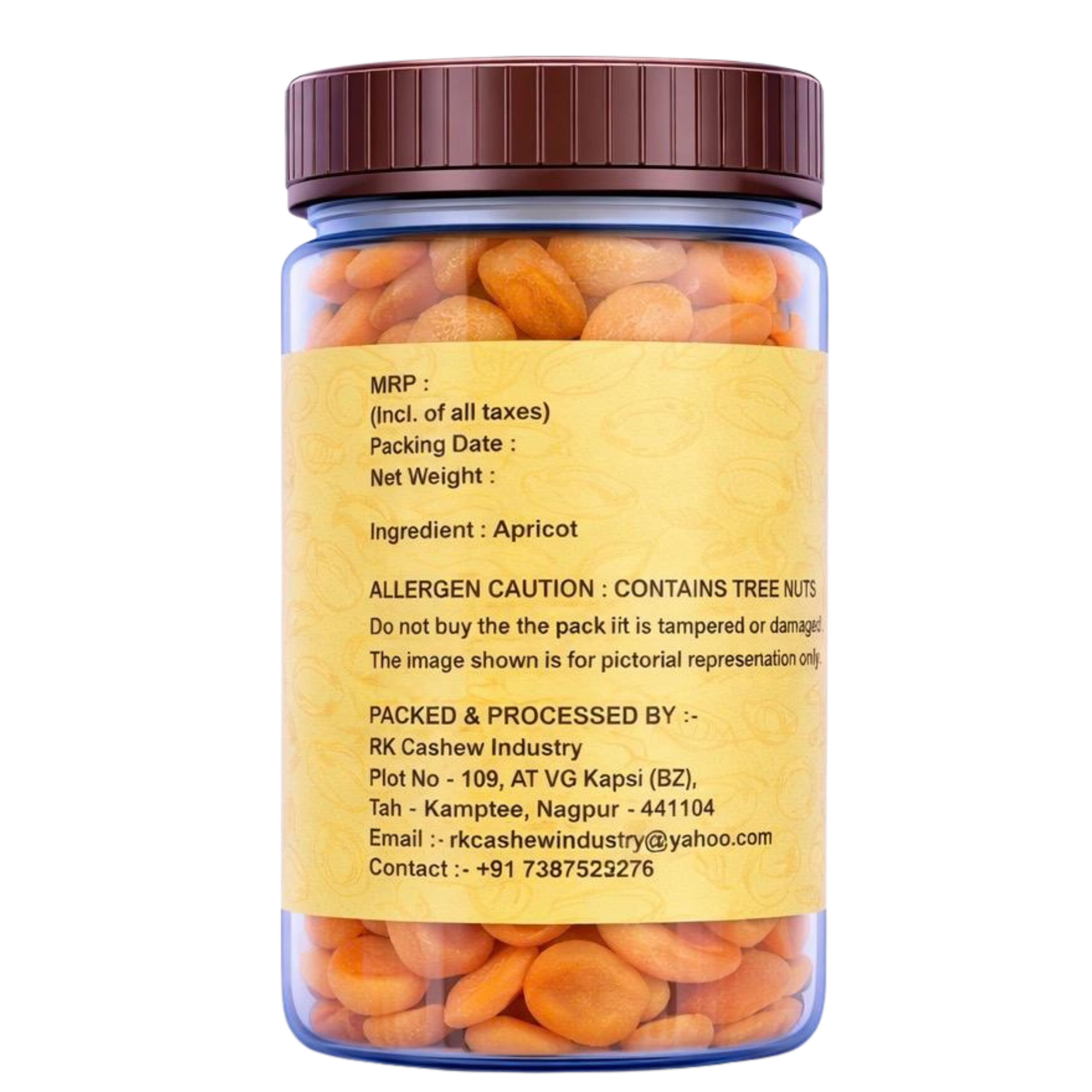 Almonds & Dried Apricot Combo | Vitamin E + Beta-Carotene Duo - Rochiram's