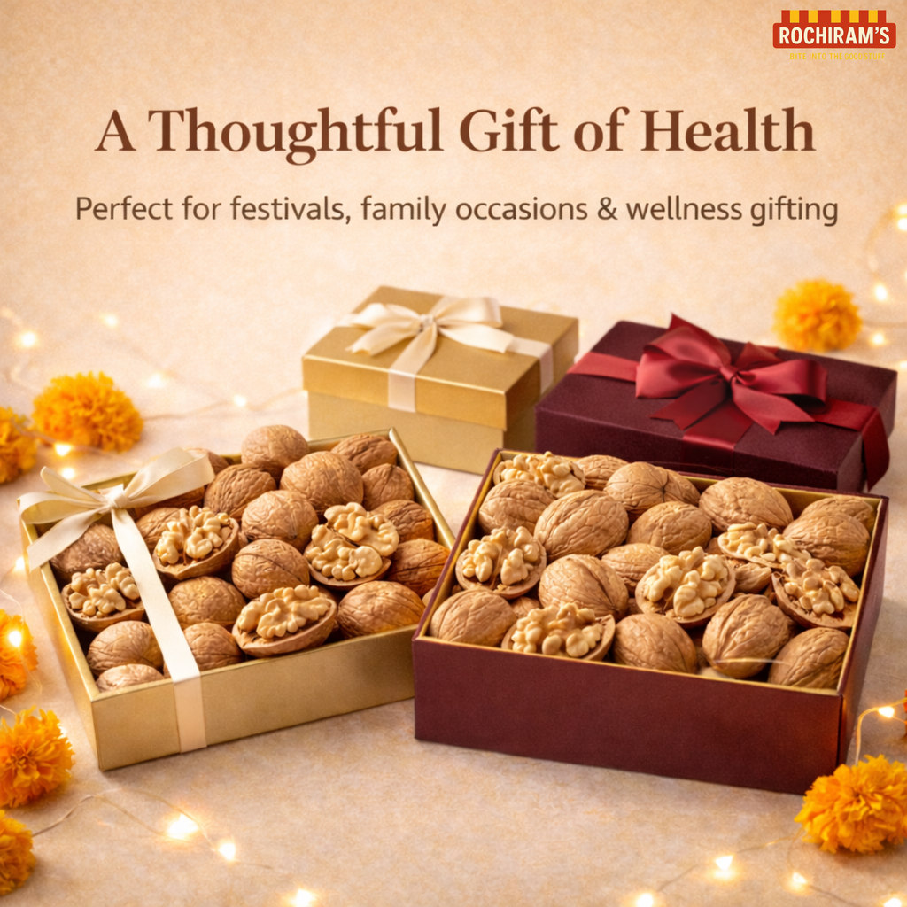 Premium Walnuts | California Akhrot | Brain Food - Rochiram's