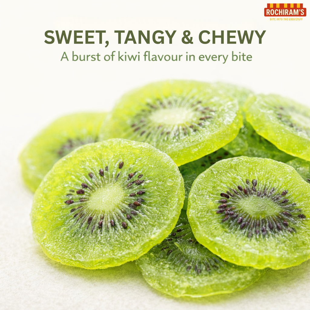Dried Kiwi Slices | Natural Tropical Fruit Snack - Rochiram's