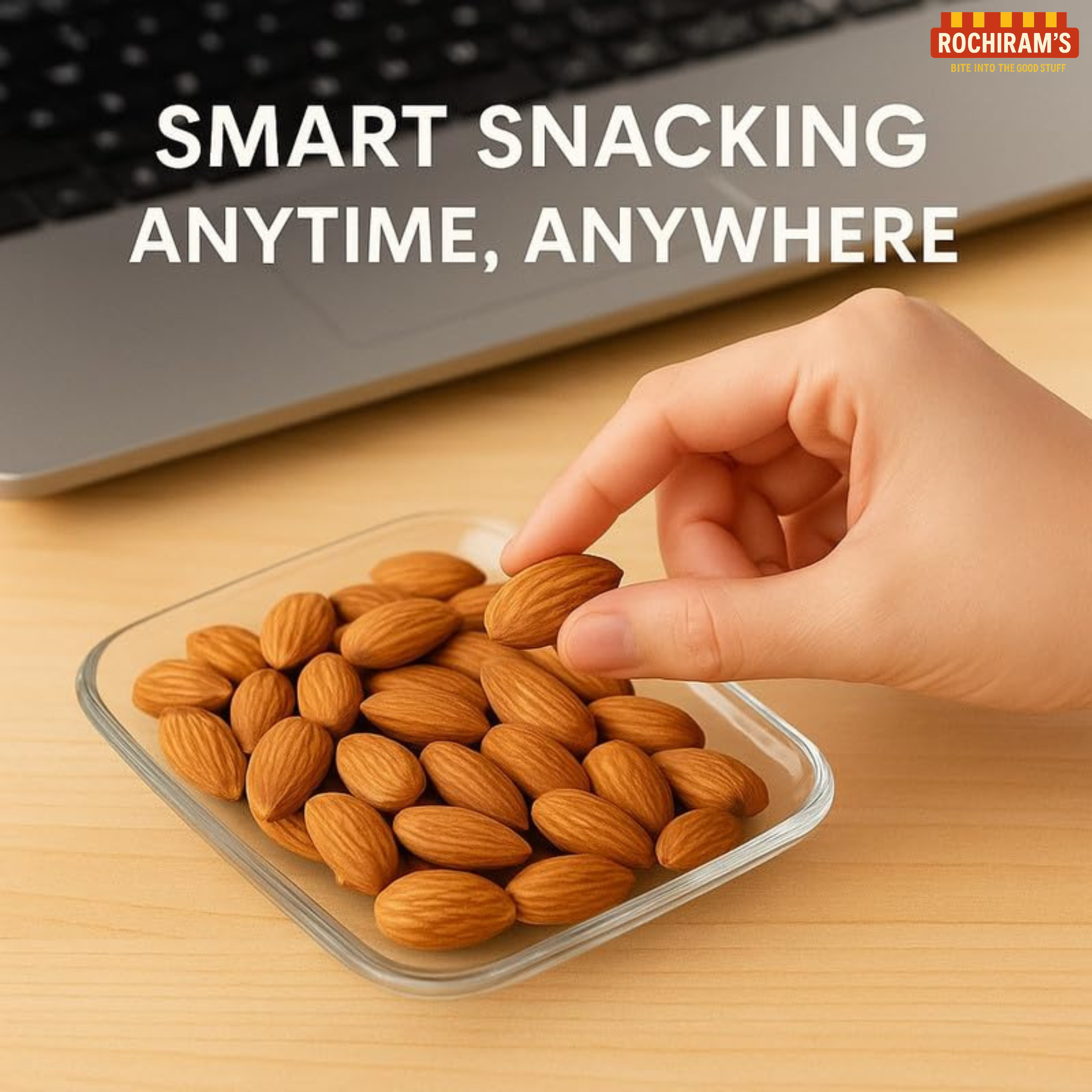 Almonds & Raisins Combo | Classic Healthy Snack Duo - Rochiram's