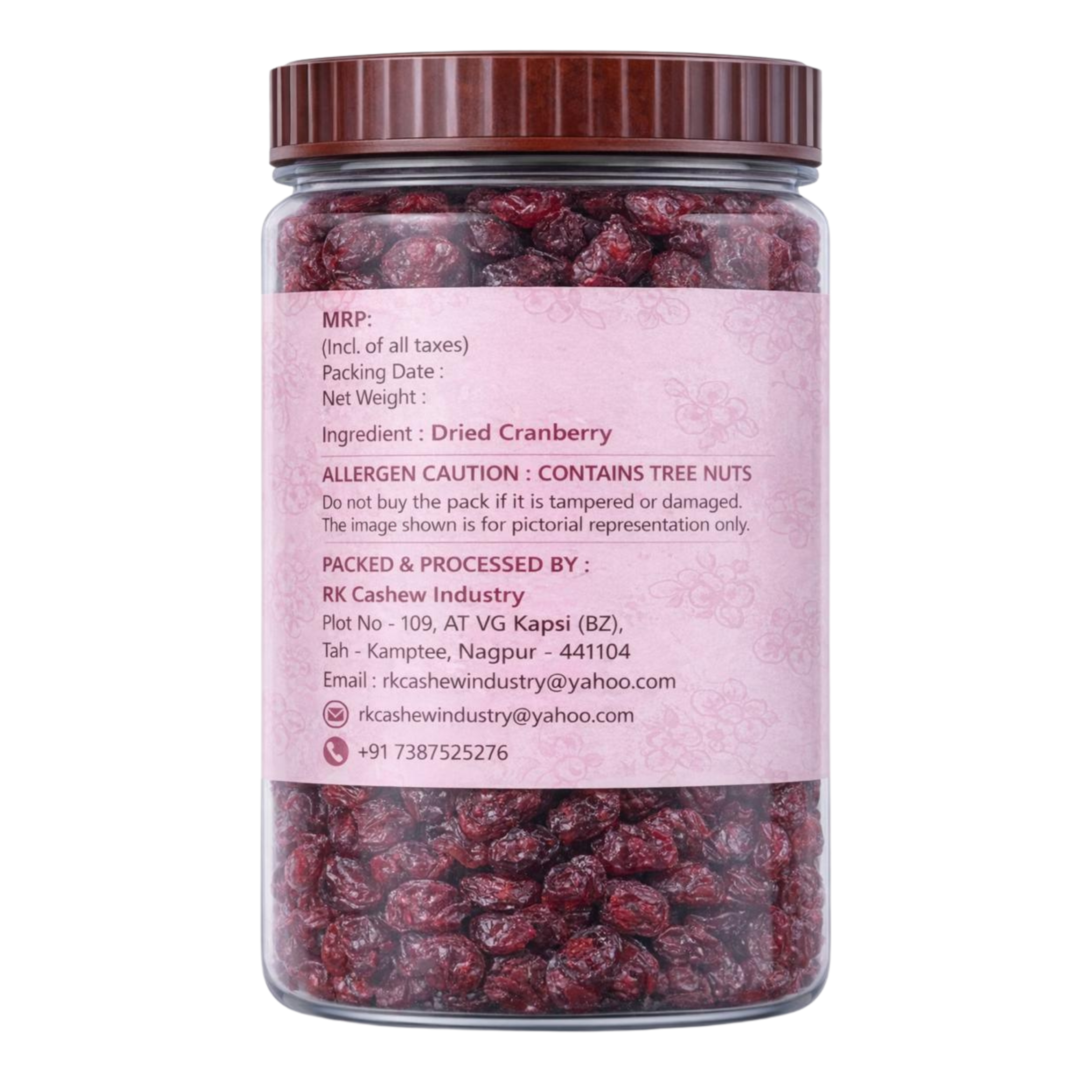 Dried Cranberries | Sweet & Tangy Superfood Berries - Rochiram's