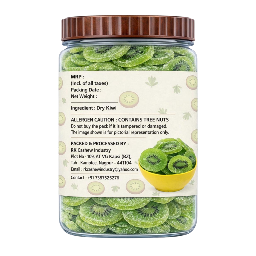 Dried Kiwi Slices | Natural Tropical Fruit Snack - Rochiram's