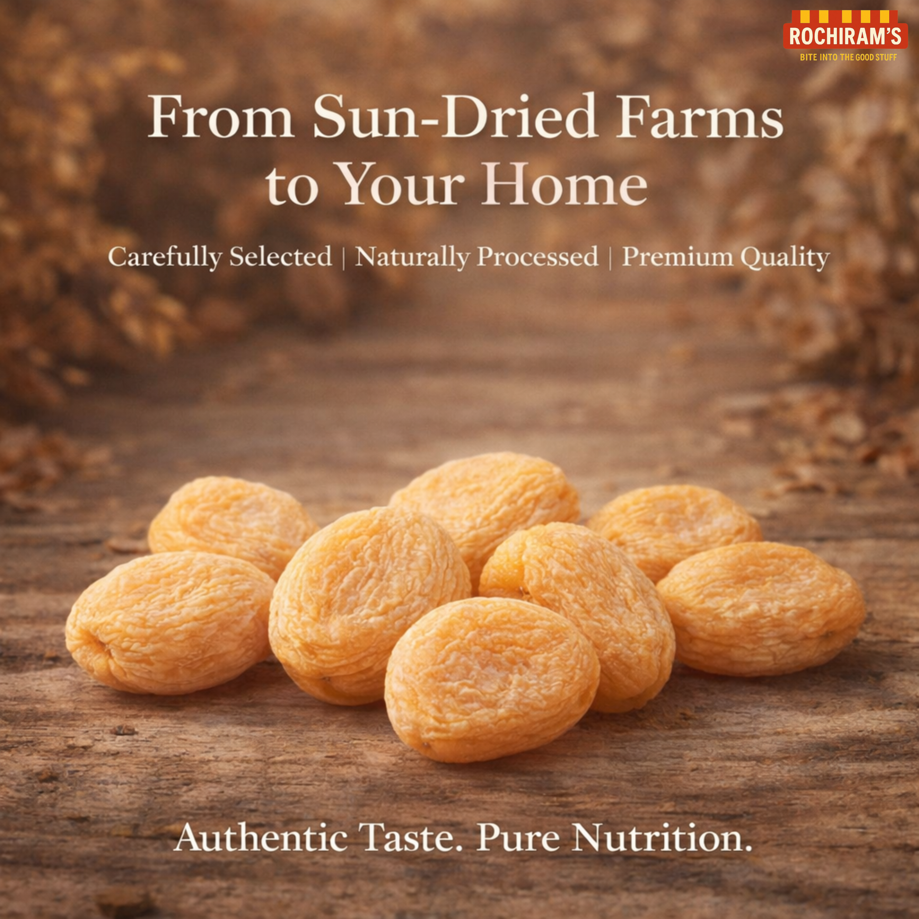Almonds & Dried Apricot Combo | Vitamin E + Beta-Carotene Duo - Rochiram's