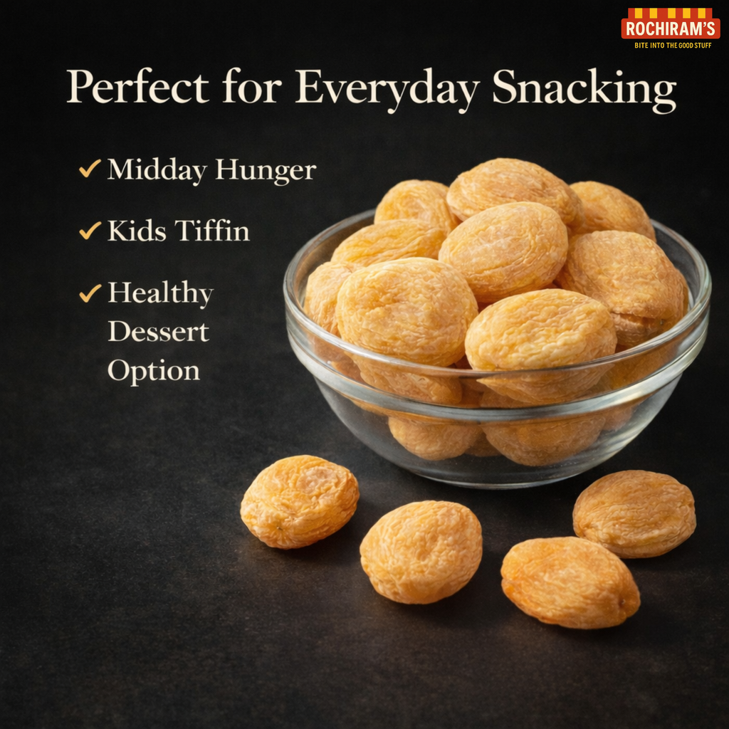 Almonds & Dried Apricot Combo | Vitamin E + Beta-Carotene Duo - Rochiram's