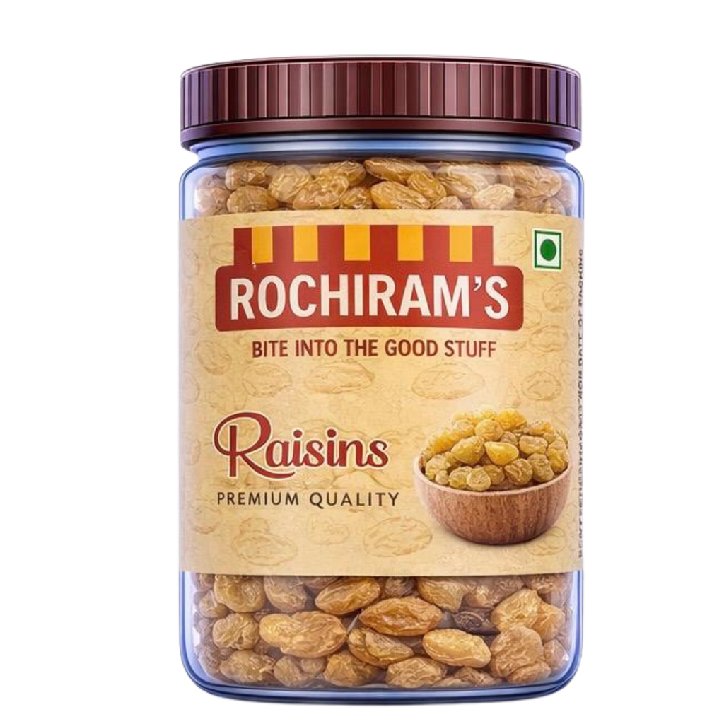 Almonds & Raisins Combo | Classic Healthy Snack Duo - Rochiram's