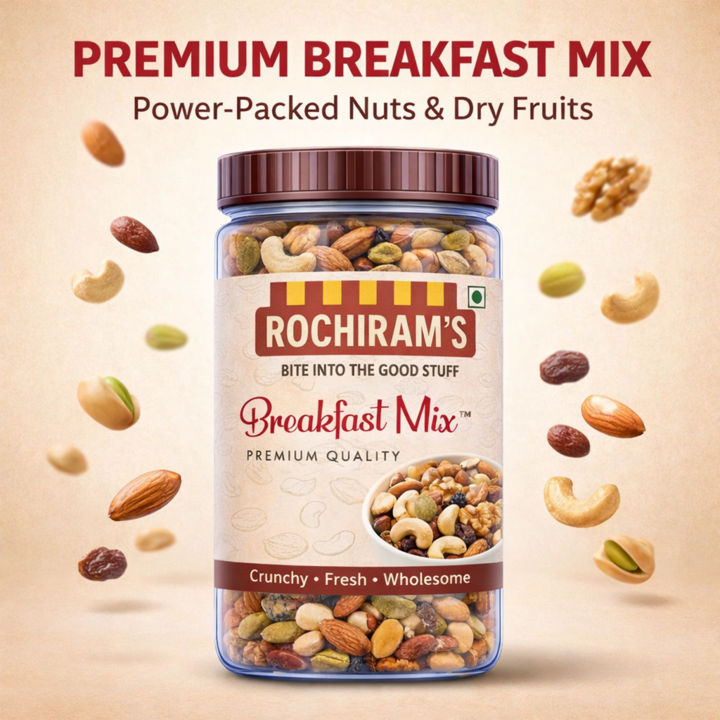 Premium Dry Fruit Mix | Assorted Nuts & Dried Fruits Gift Pack - Rochiram's