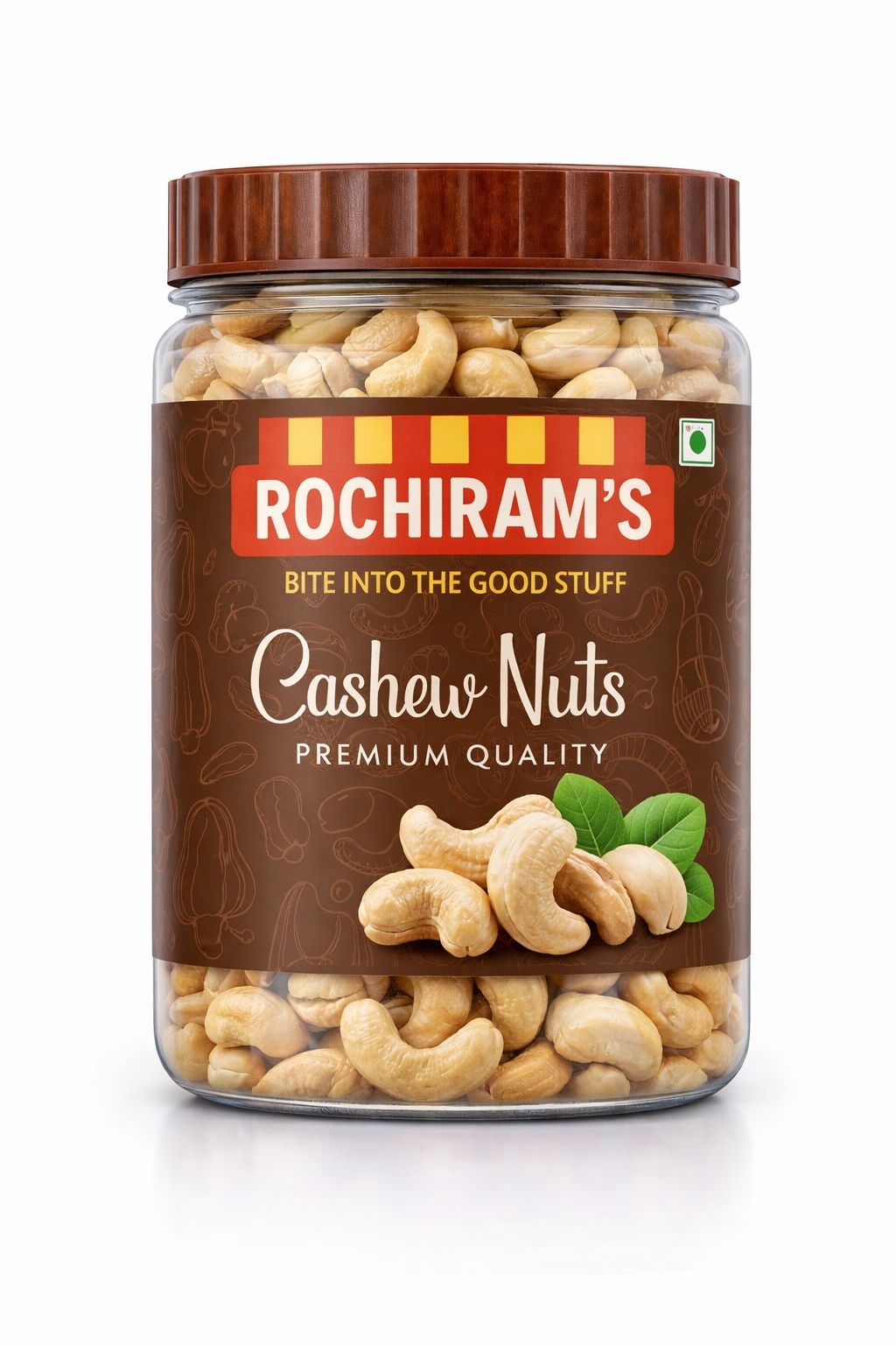 Premium Whole Cashew Nuts | W240 Grade Kaju - Rochiram's